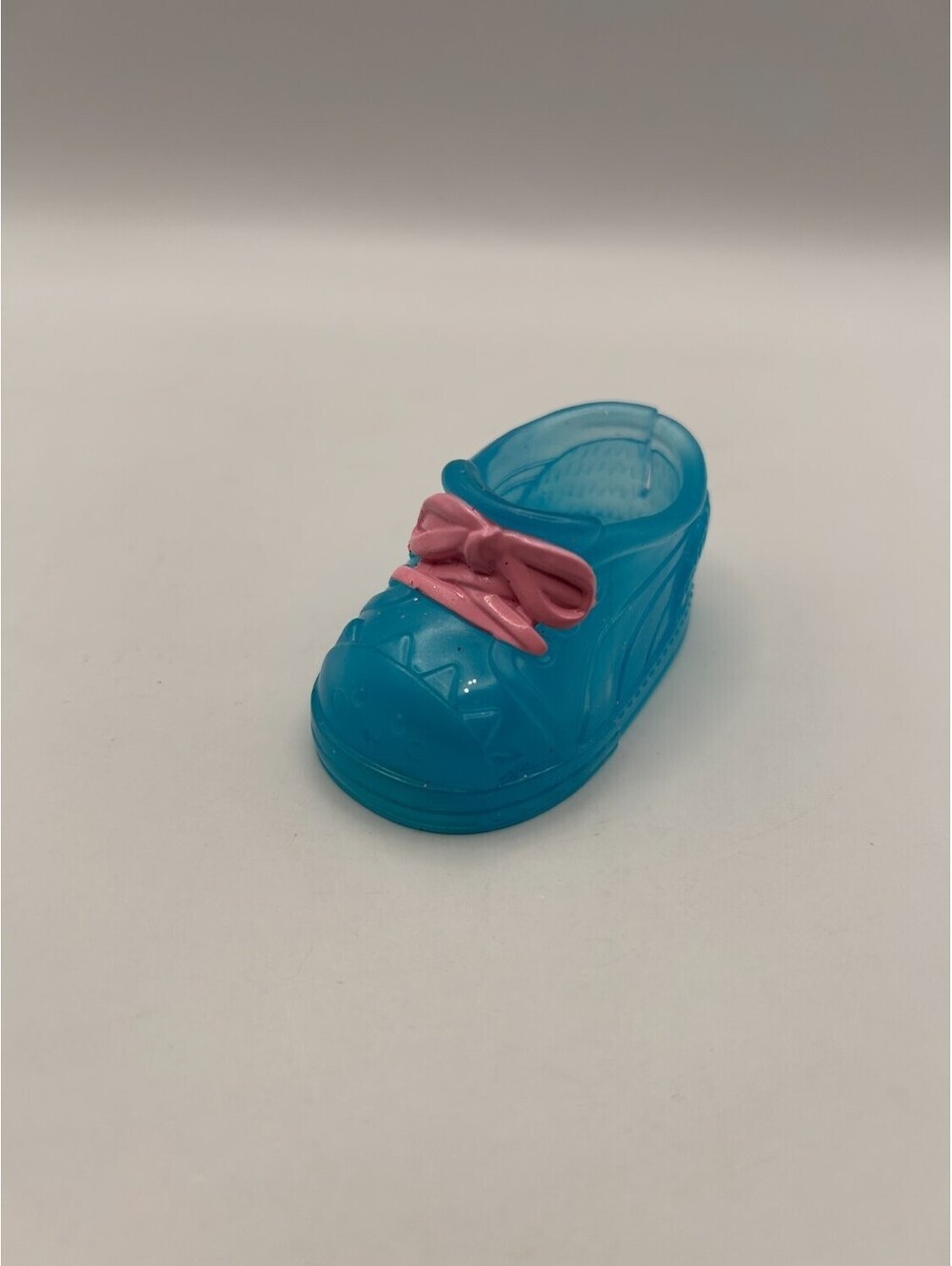 Baby Alive Blue Glitter Doll Shoe Single Replacement Pink Bow Hasbro Accessory